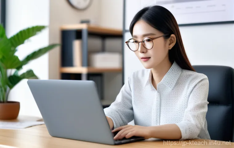 한국어교원 자기 개발 체크리스트 - **Prompt:** A vibrant and modern Korean language classroom filled with a diverse group of enthusiast...